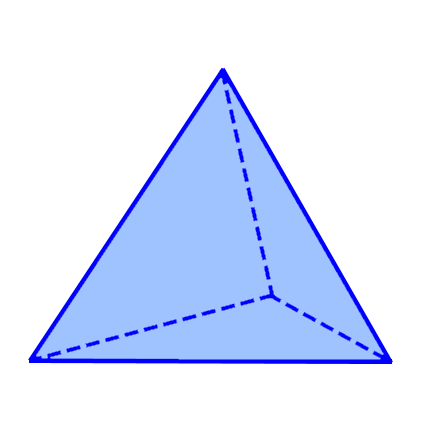 обьём тертраэдр